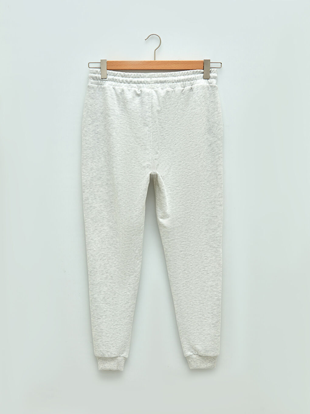 Beyaz Slim Fit Erkek Jogger Eşofman Altı-6