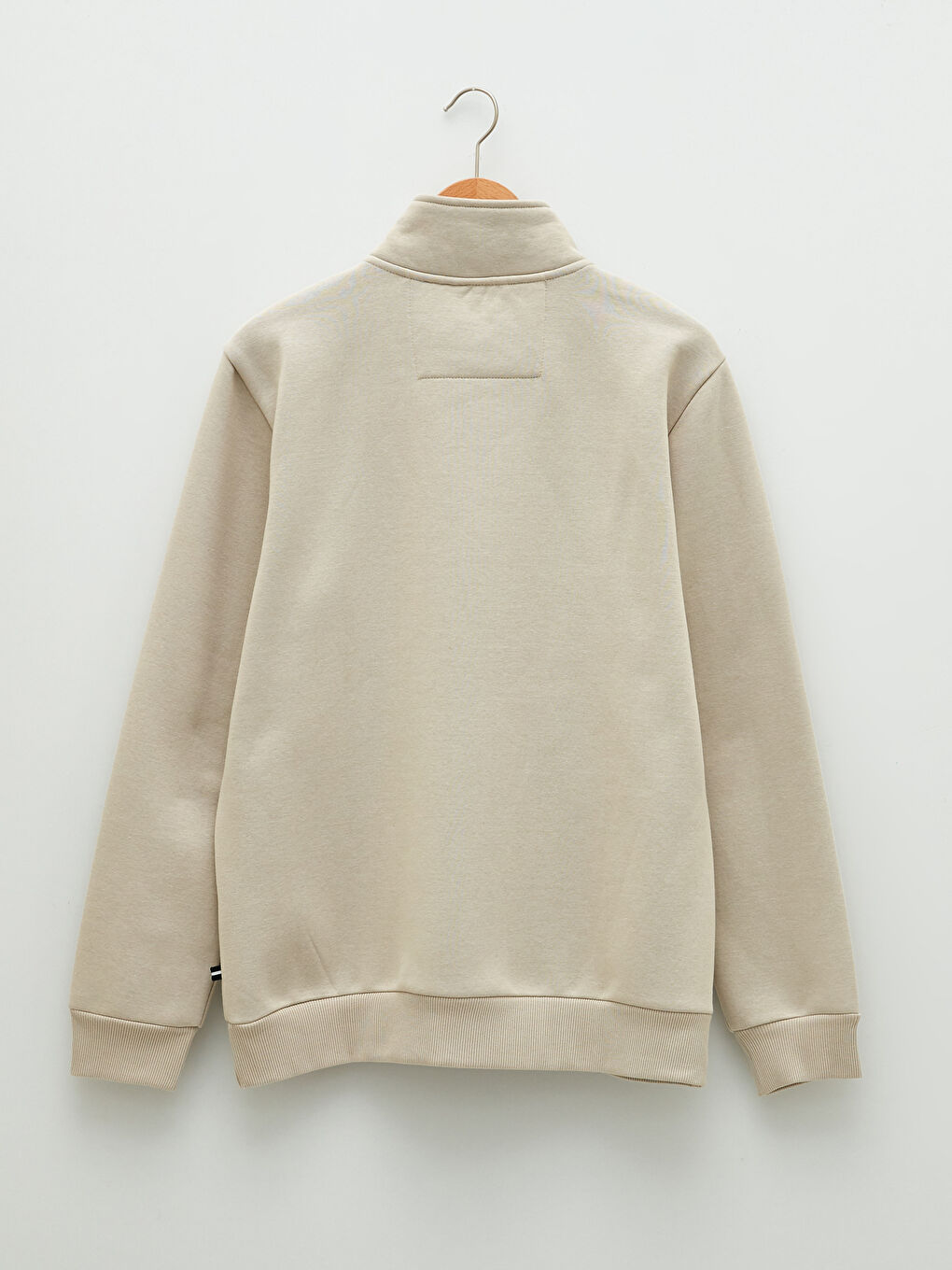 Funnel Neck Long Sleeve Men's Thick Sweatshirt-7