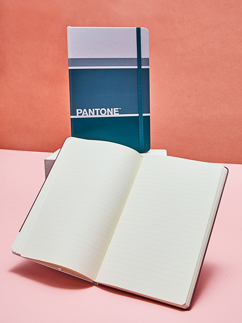 Pantone X XSIDE Lastikli Renk Bloklu Unisex Defter