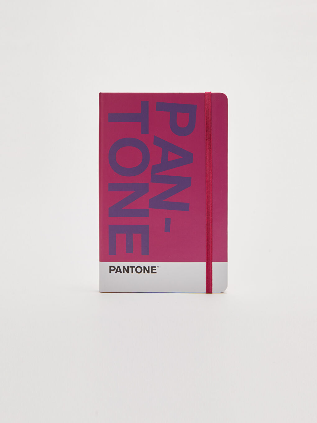 Pantone Fuşya X XSIDE Baskılı Lastikli Renk Bloklu Unisex Defter - 1