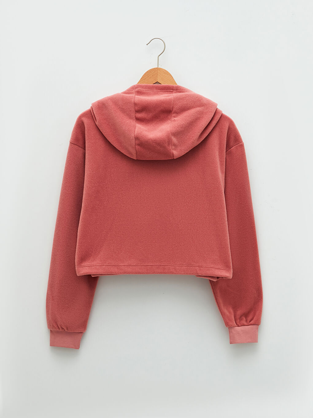 Plain Long Sleeve Women's Outdoor Hoodie-7