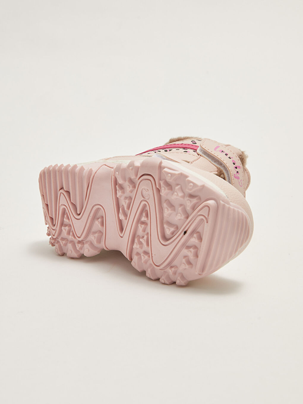 LCW STEPS Bedruckte Klettverschluss Dicke Sohle Baby Mädchen Schneestiefel -W1L305Z1-DMQ