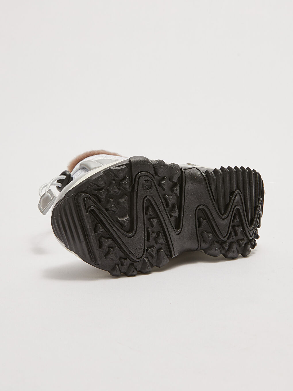 Ghete de Zăpadă pentru Bebeluși Fete cu Aspect de Piele Lucioasă, Șireturi Elastice și Închidere cu Fermoar, Căptușite cu Blană-4