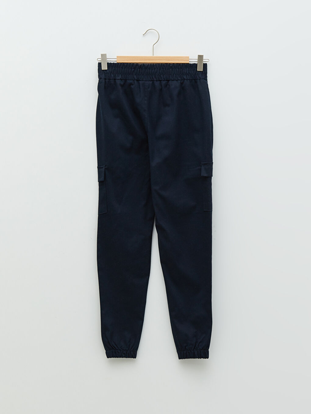 LCW Kids Basic Elastic Waist Girl Cargo Pants -W1L391Z4-RQK