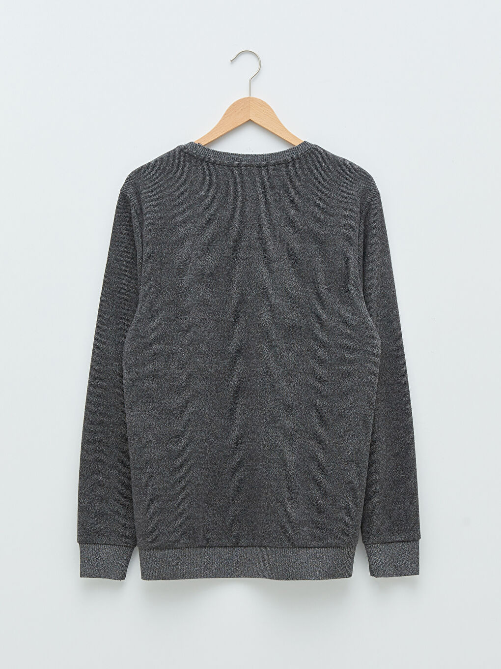 Crew Neck Long Sleeve Men's Sweatshirt-6