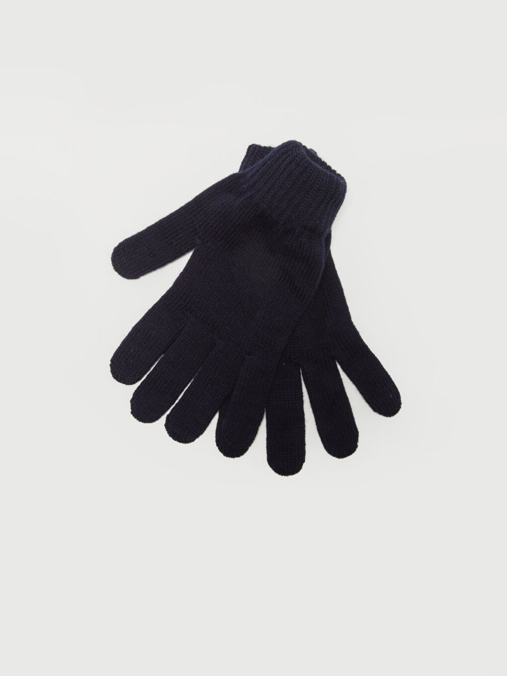 Однотонные Мужские Трикотажные Перчатки-2