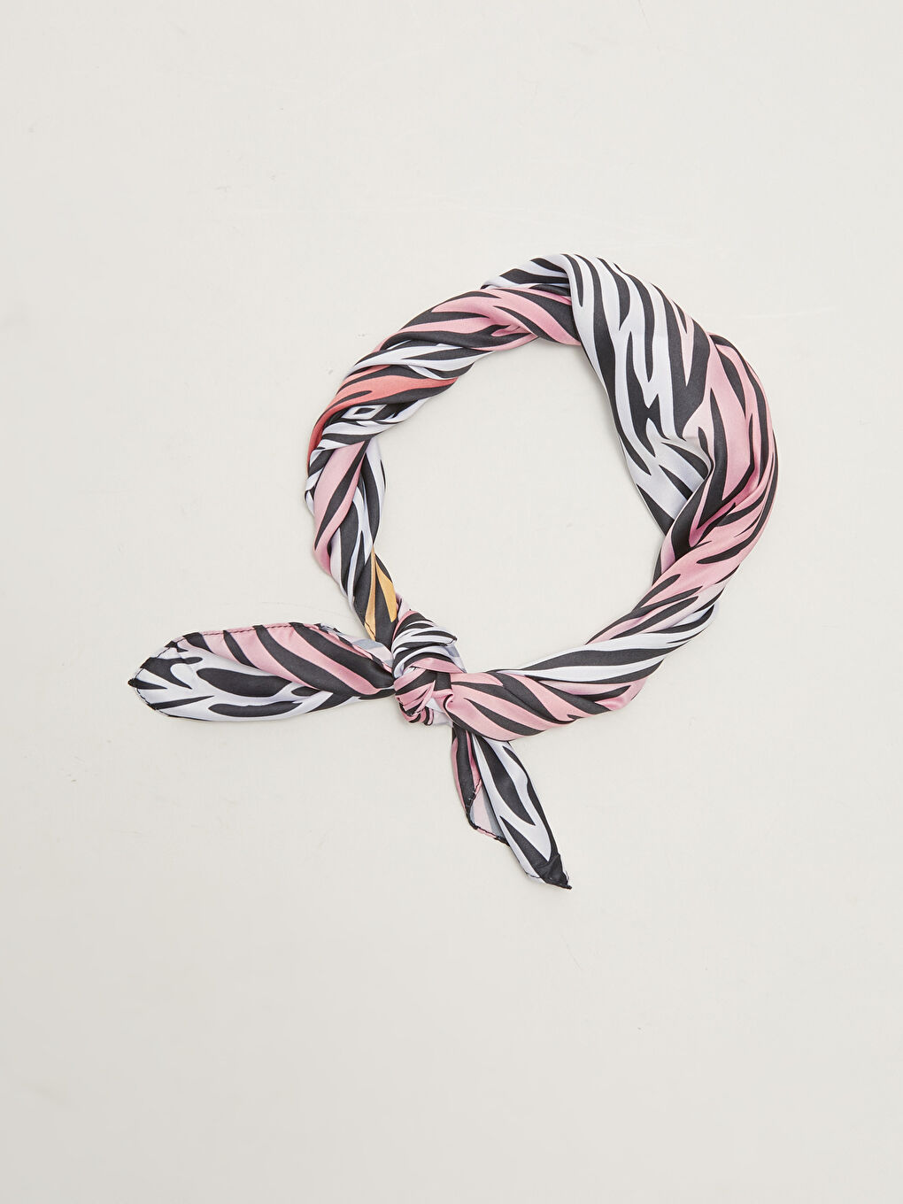 Zebra Patterned Women's Bandana-2