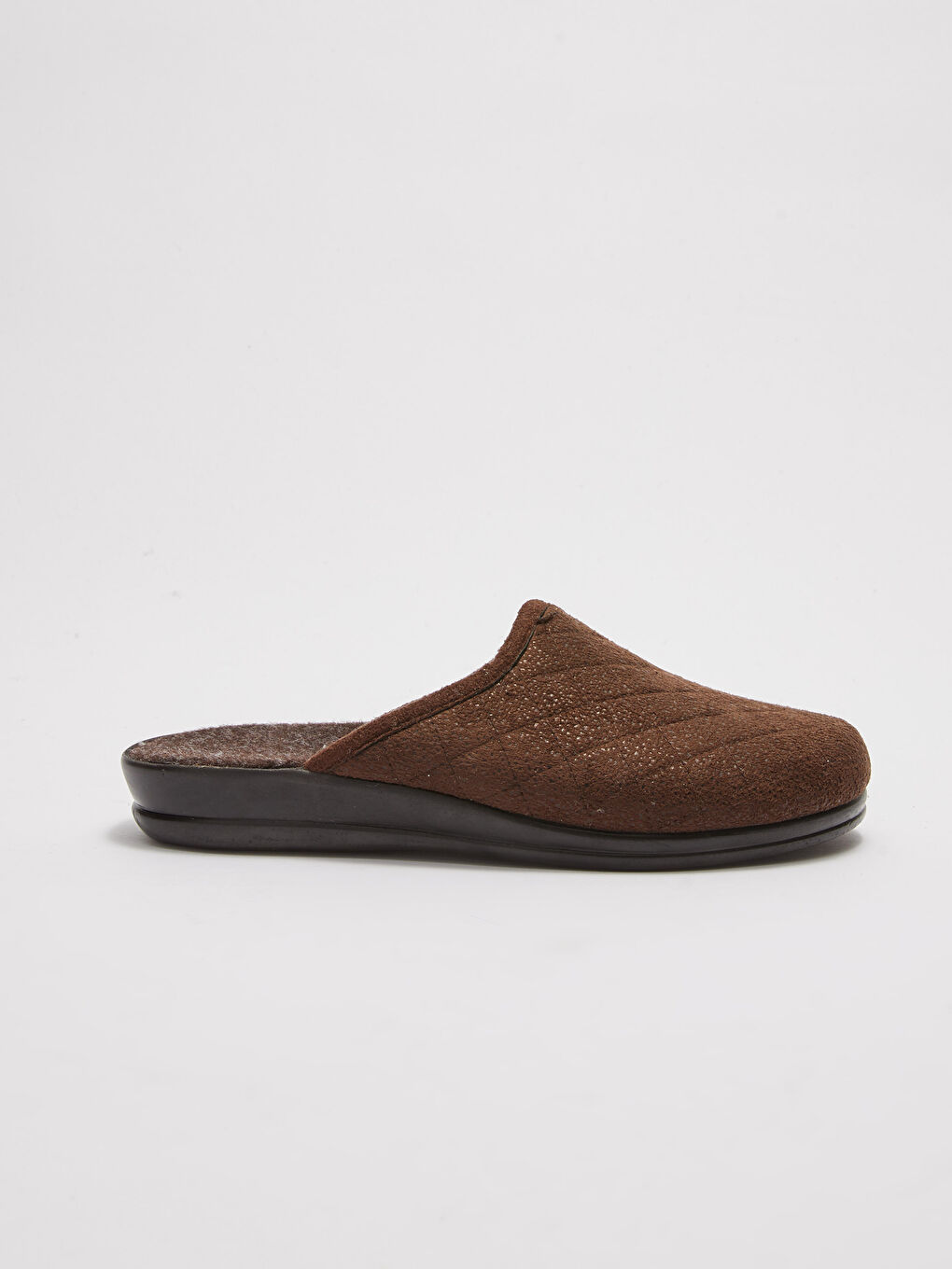 Kahverengi Önü Kapalı Erkek Ev Terliği-1