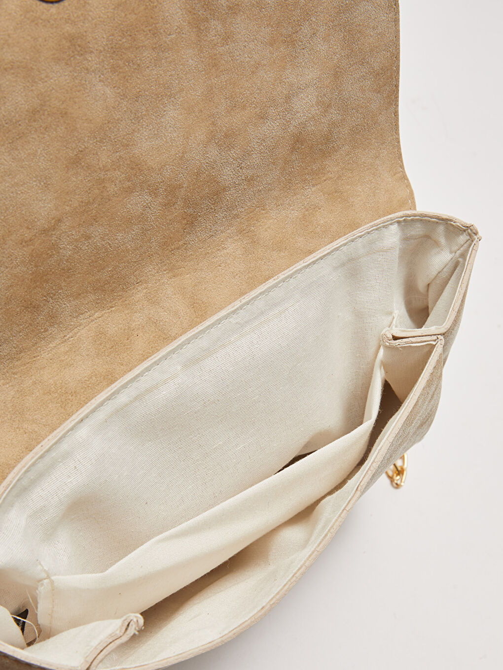 Ekru Kız Çocuk Deri Görünümlü Harry Potter Lisanslı Çapraz Çanta-5