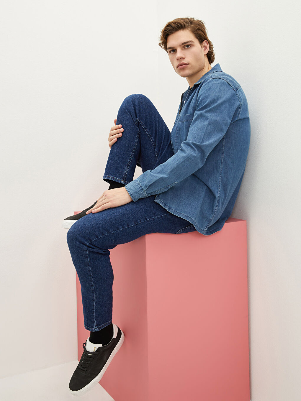 LCW Jeans 720 Дад Фит Дънки за мъже -W1L626Z8-309