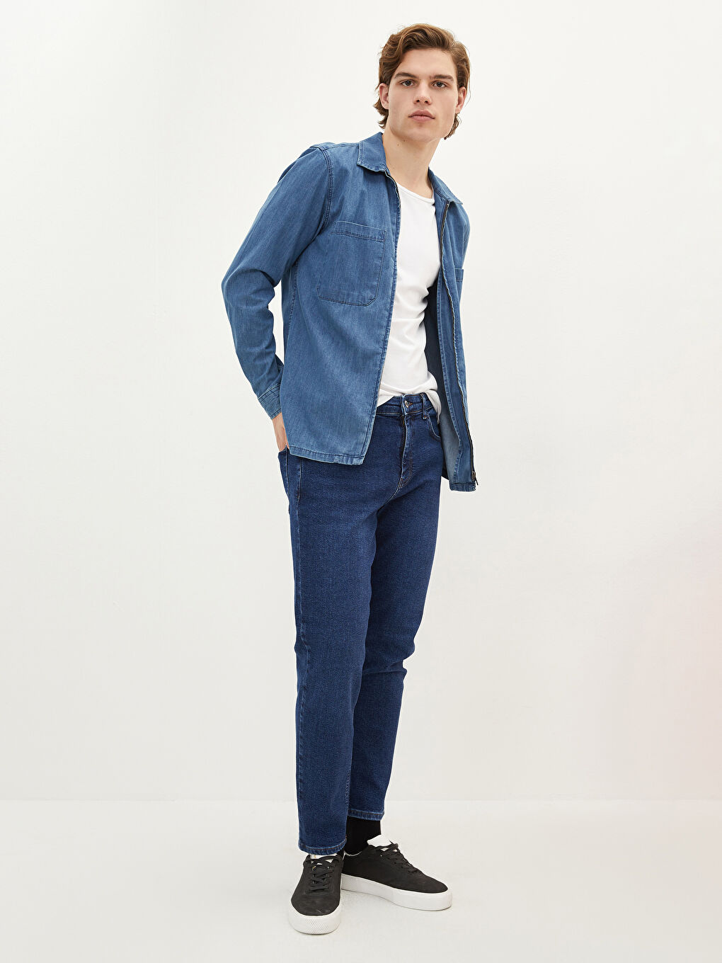 LCW Jeans 720 Дад Фит Дънки за мъже -W1L626Z8-309