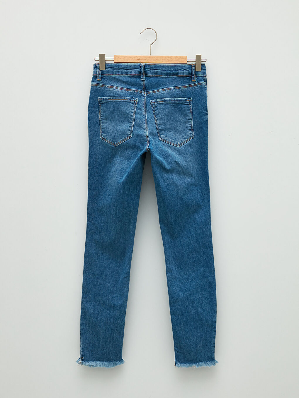 Normal Waist Mercury Skinny Fit Pocket Detailed Rodeo Women's Jean Pants-6