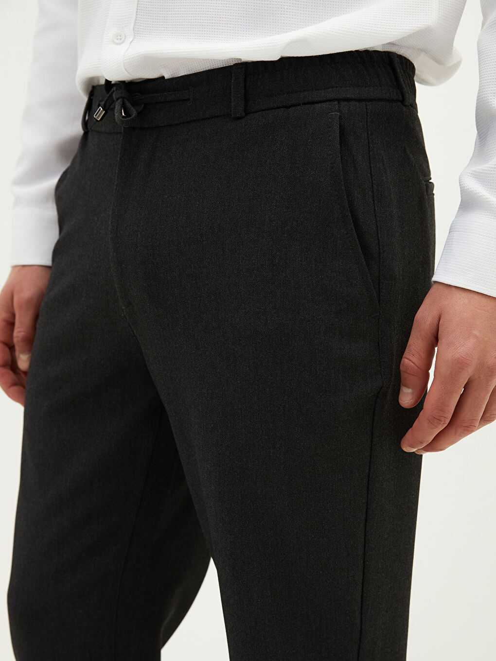 LCW Vision Schlank Geschnittene Strukturierte Herren Hosen -W1L684Z8-S0N