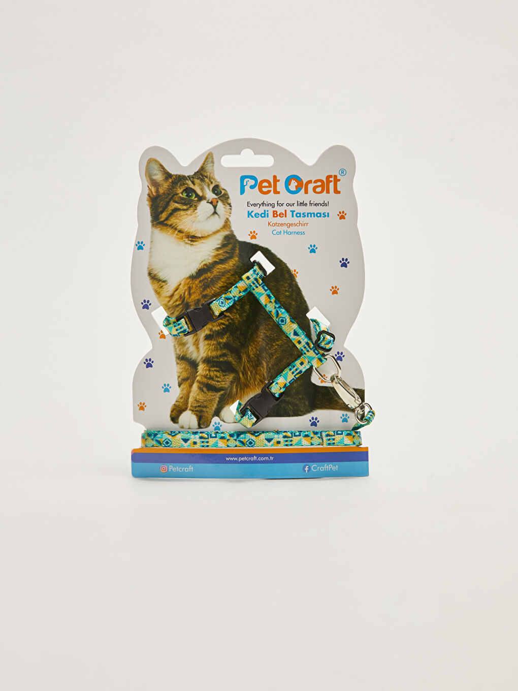 Pet Craft Karışık Asorti Kedi Bel Tasması - 1