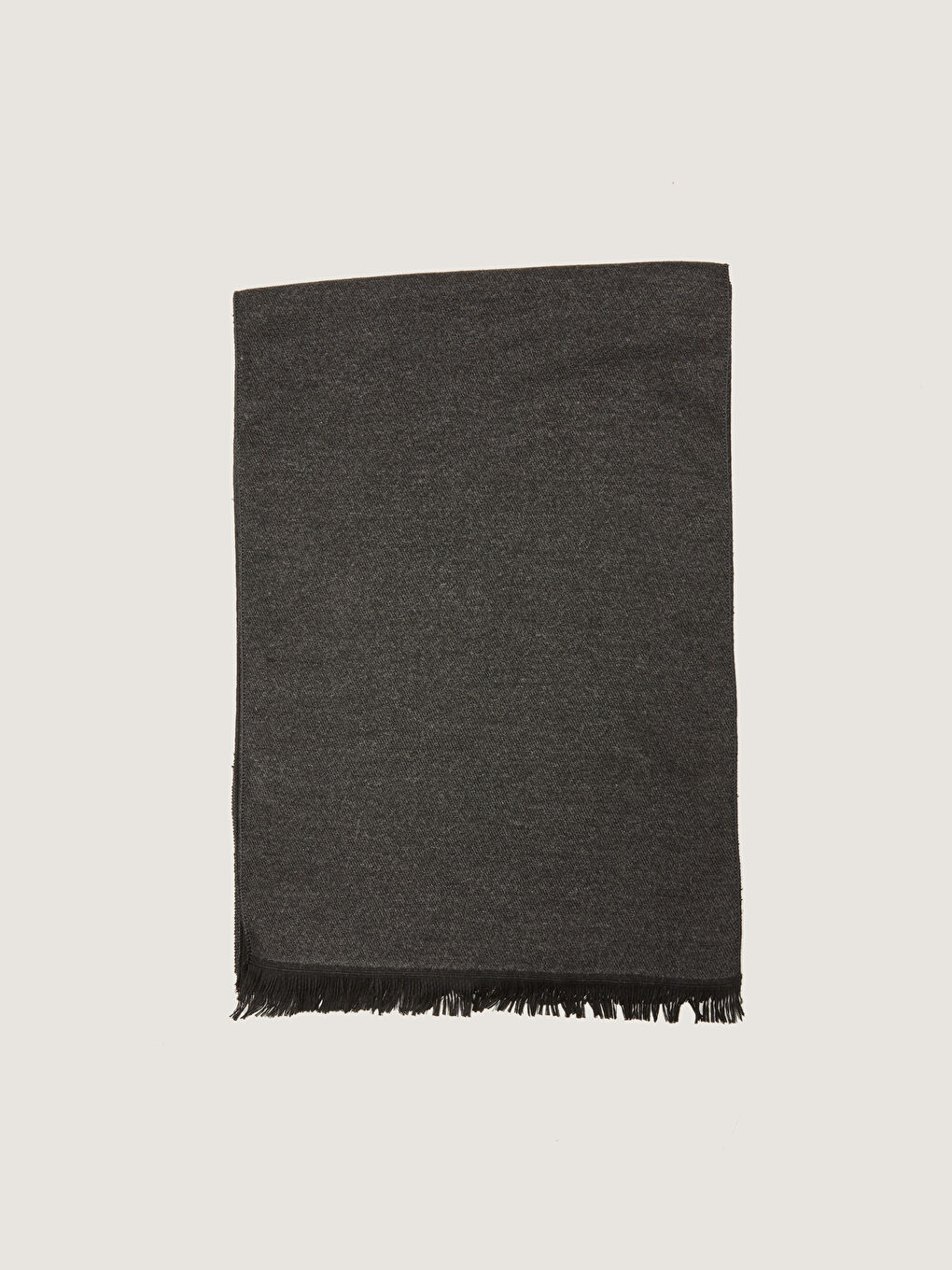 Antrasit Püskül Detaylı Erkek Atkı-6