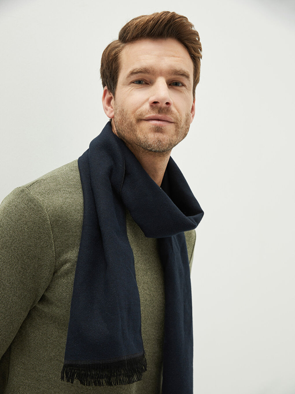 Tassel Detailed Men's Scarf