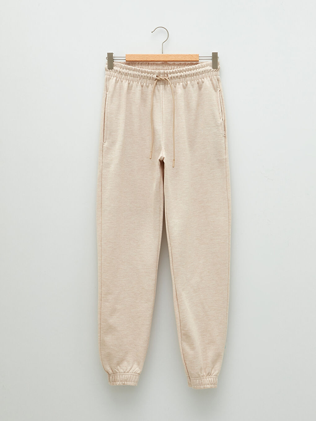 Ženske Jogger Pantalone sa Elastičnim Strukem, Regularnog Kroja i Detaljima Džepova-6