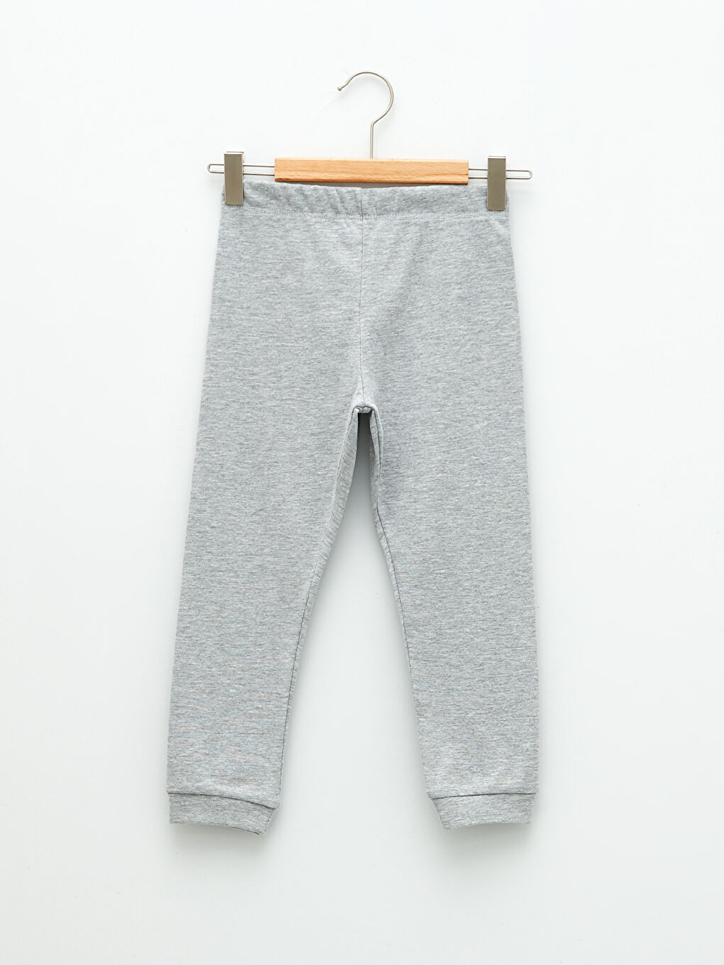 Gri Beli Lastikli Basic Erkek Çocuk İçlik-1