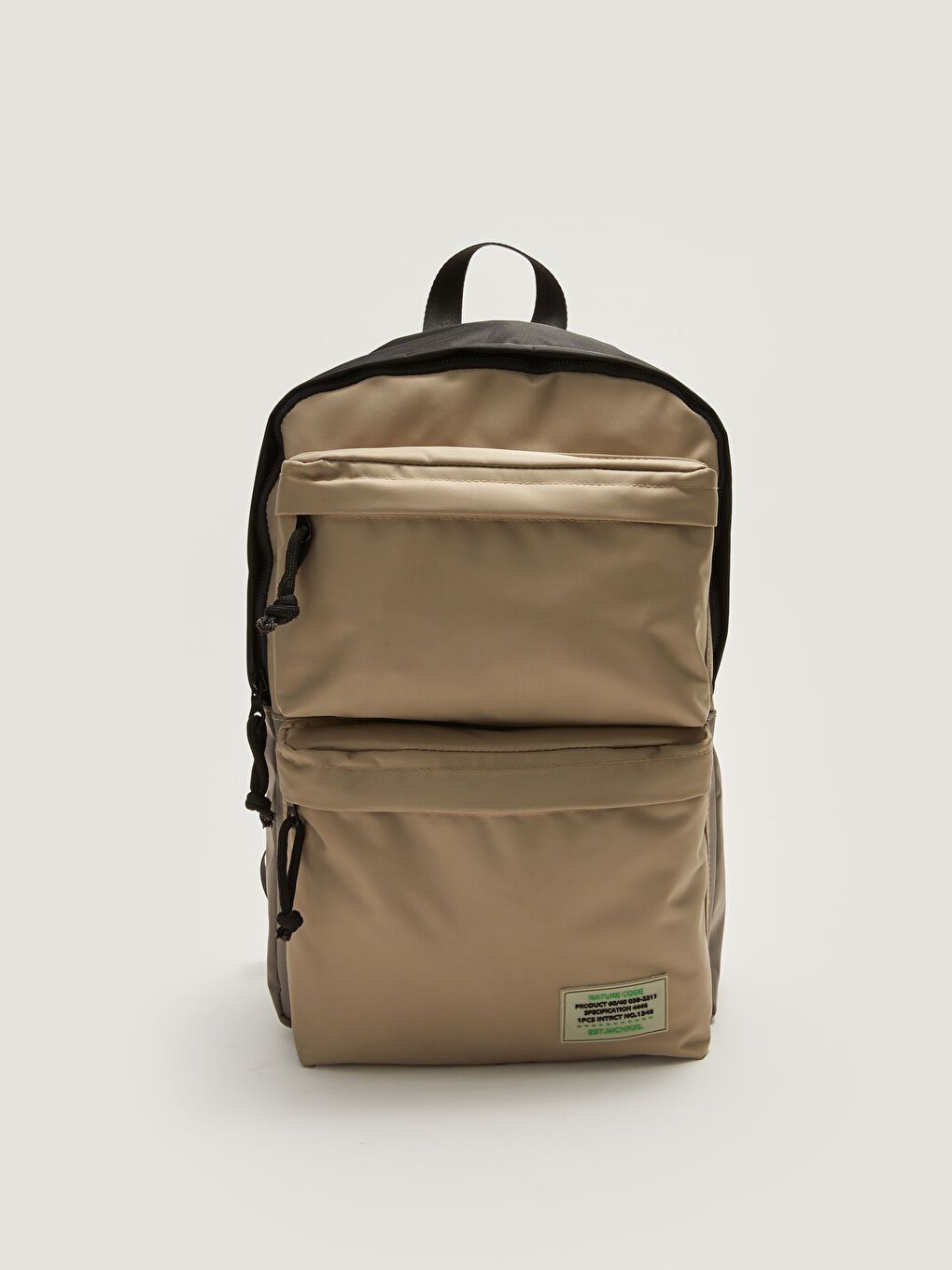 Tag Detailed Men's Backpack-1