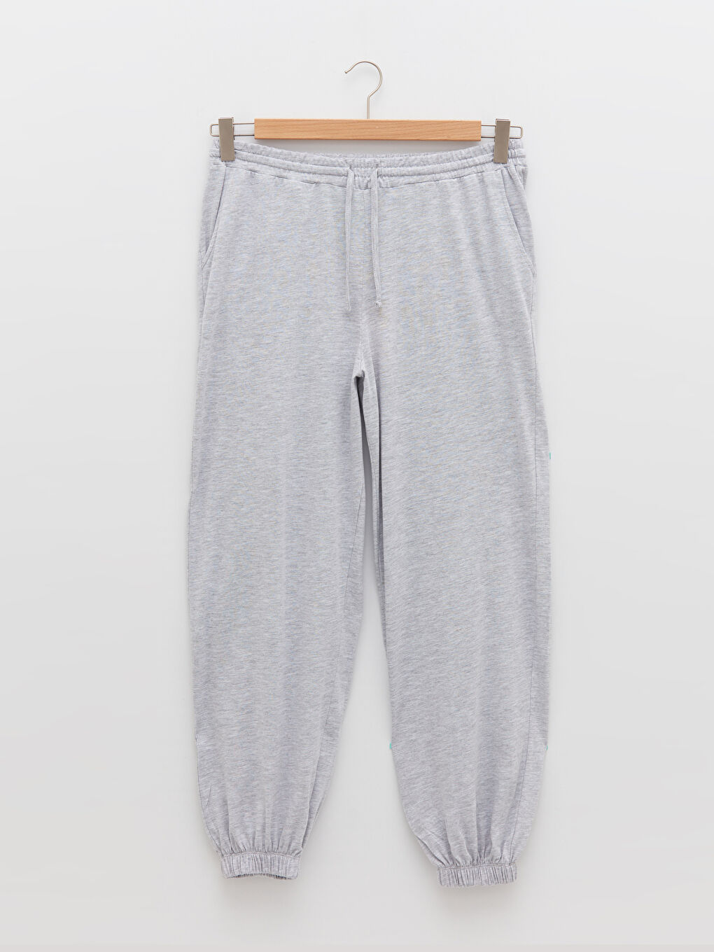 Пижамные Брюки Джоггеры Женские С Плоскими Карманами На Резинке-5