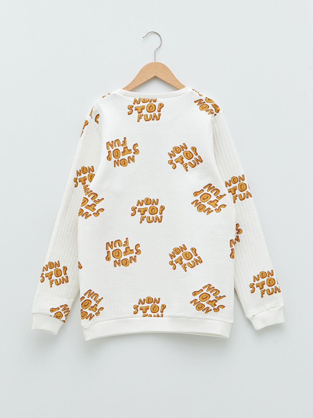 LCW Kids Crew Neck Printed Long Sleeve Boys' Sweatshirt -W1LA59Z4-LRA