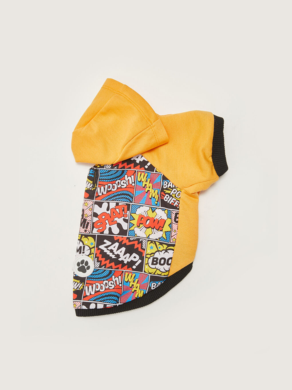 Imperméable à Capuche Imprimé Pop Art Pour Chien