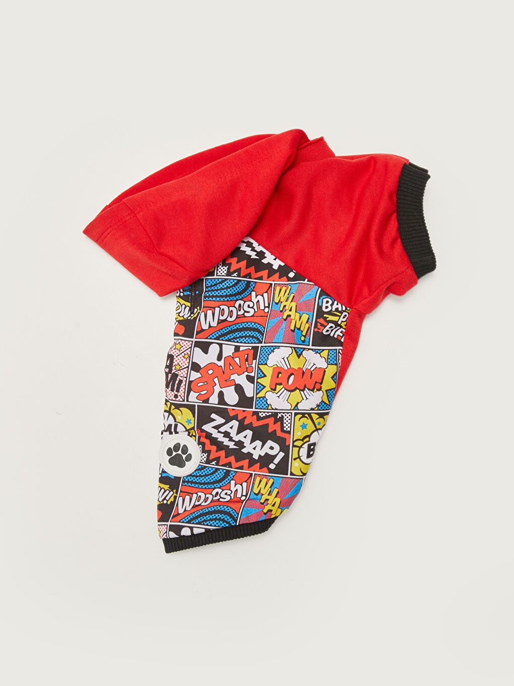 Imperméable à Capuche Imprimé Pop Art Pour Chien-2