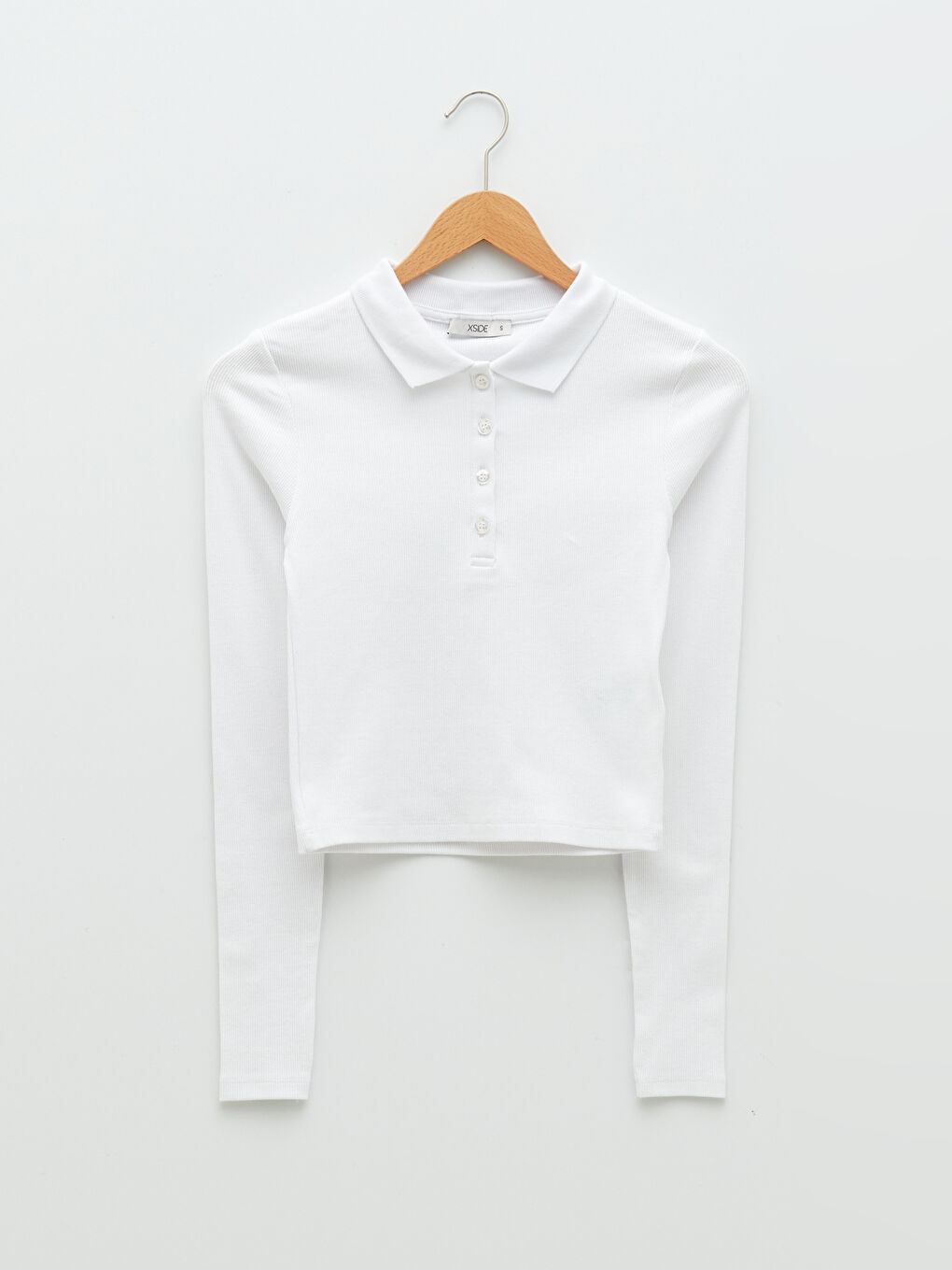 XSIDE Damen Rollkragen Gerade Langarm Crop -W1LA97Z8-KE8