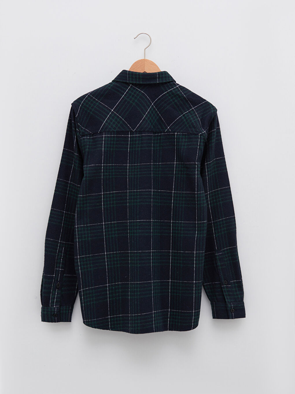 ロワゾー確認ページ XSIDE Regular Fit Long Sleeve Plaid Men's Flannel Shirt