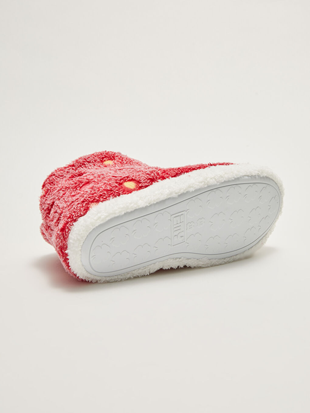 Pembe Desenli Pelüş Kız Çocuk Ev Botu-3