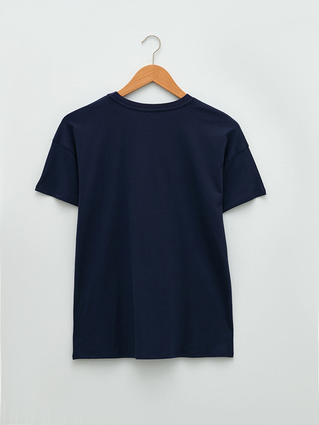LCWAIKIKI Maternity Rundhalsausschnitt Bedrucktes Kurzarm Baumwolle Mutterschafts-T-Shirt -W1LE18Z8-HFH