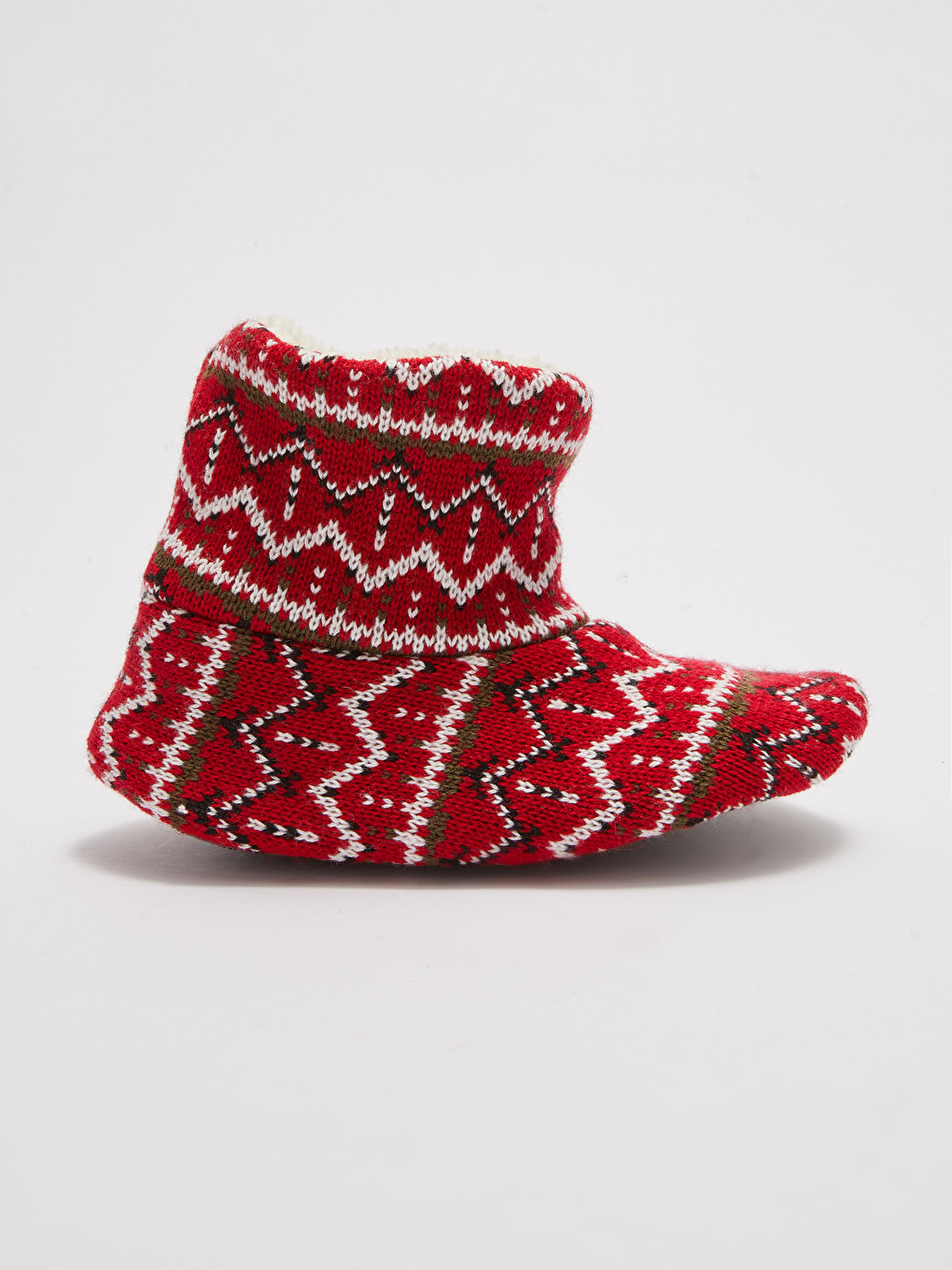New Year Themed Patterned Boy's House Boot-1