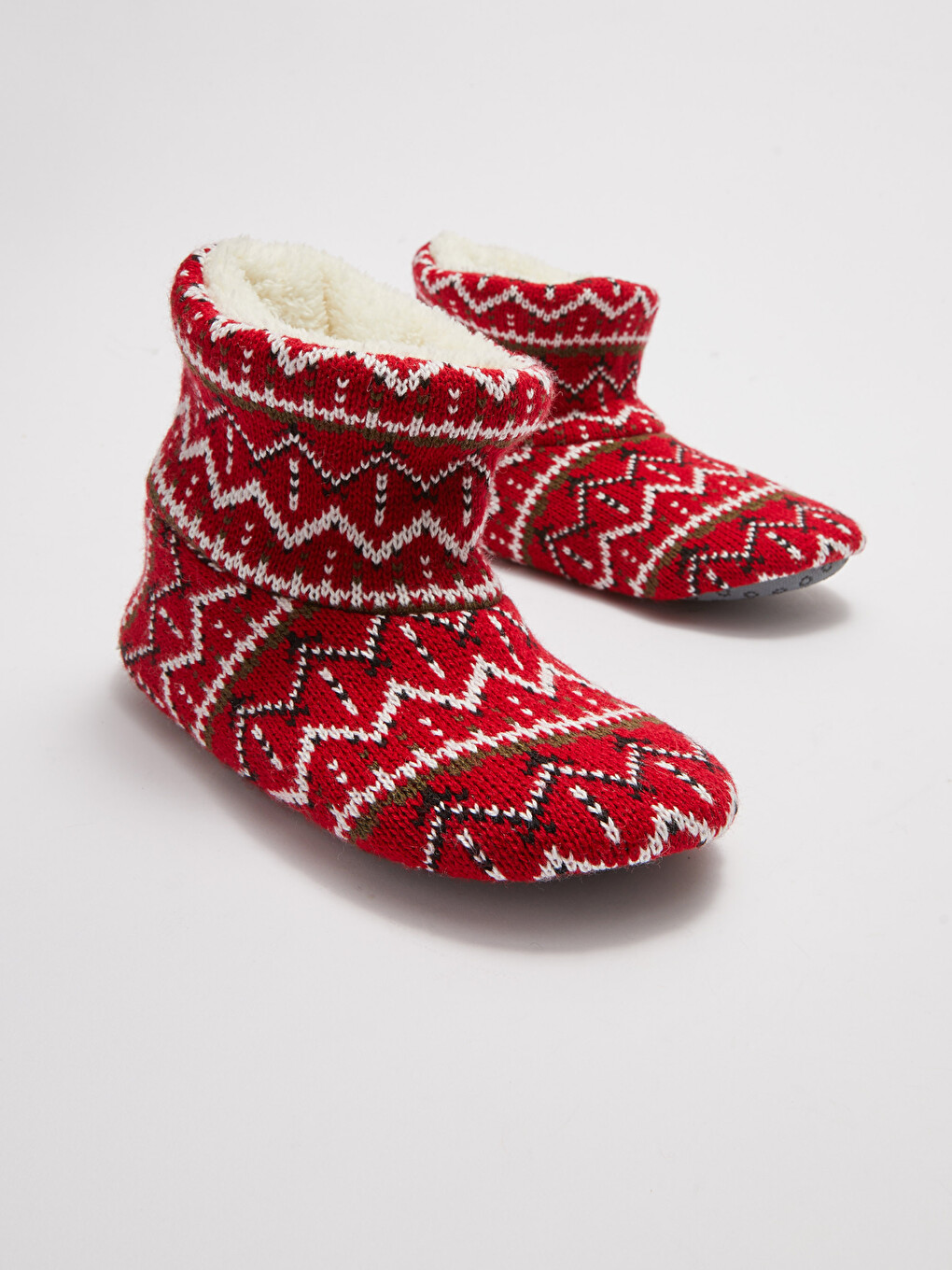 New Year Themed Patterned Boy's House Boot-2