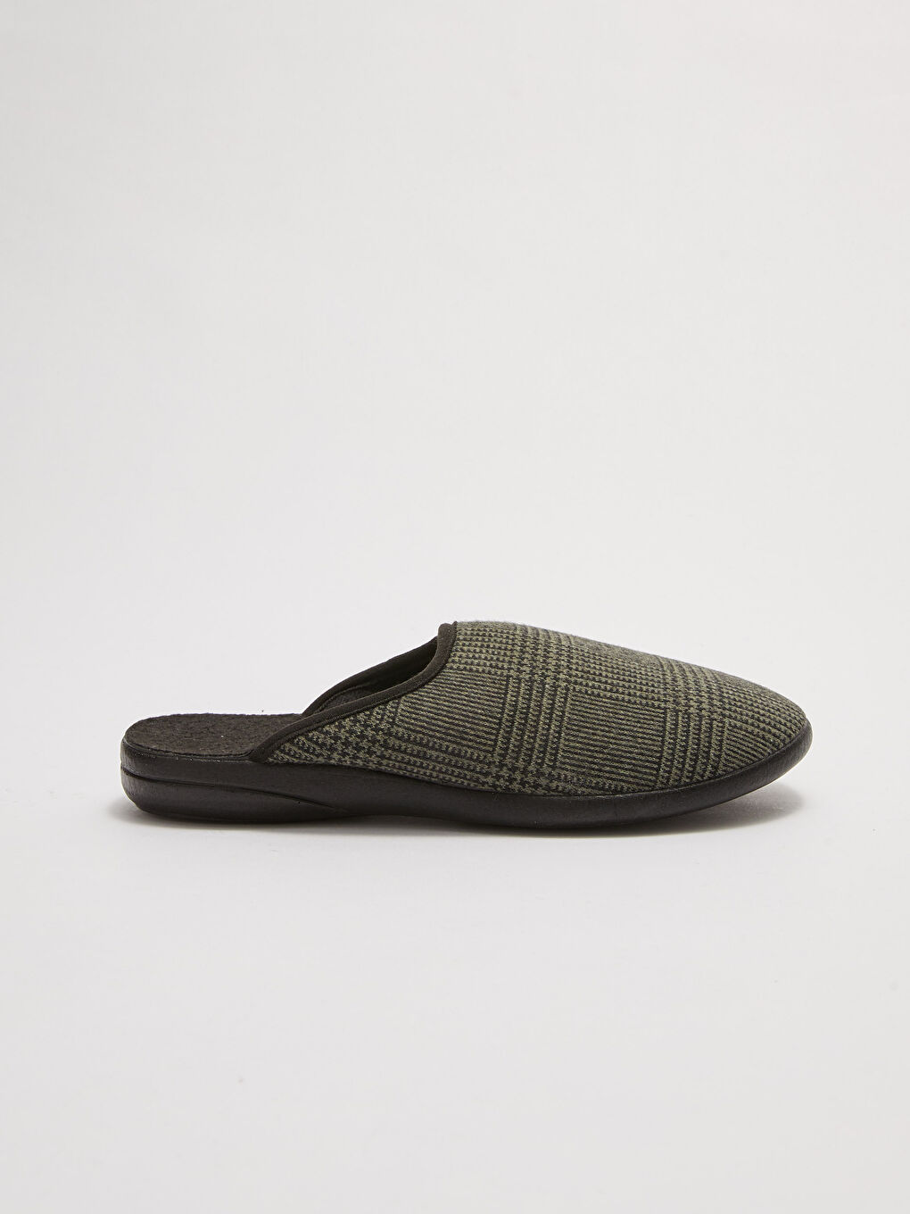 Haki Önü Kapalı Erkek Ev Terliği-1