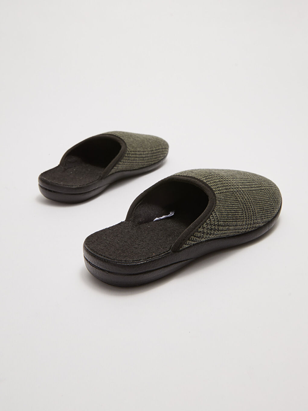 Haki Önü Kapalı Erkek Ev Terliği-4