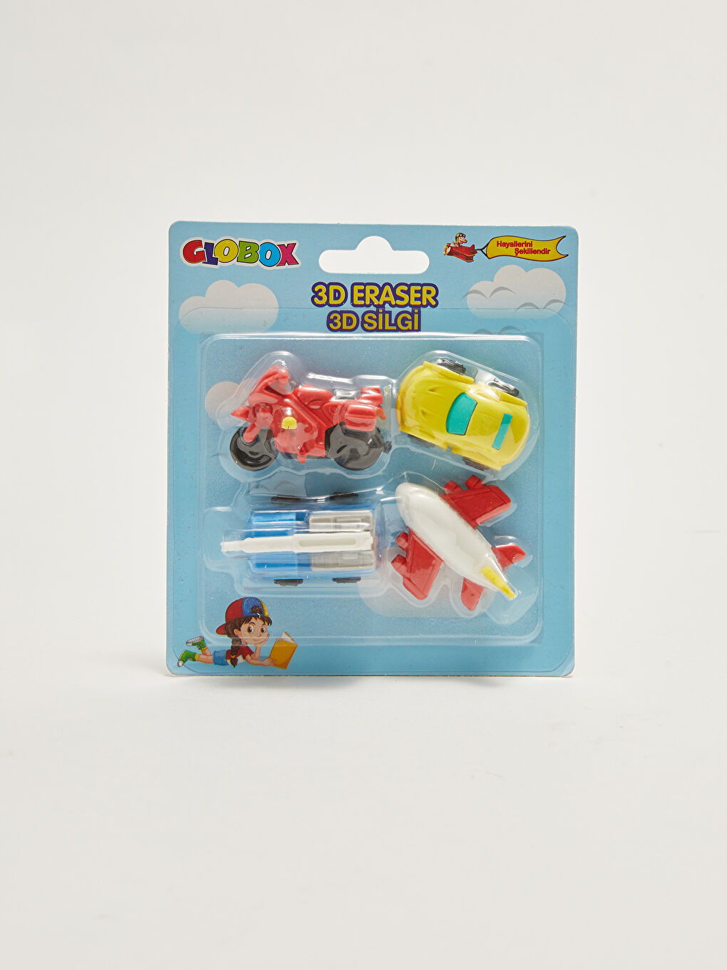 Globox Ensemble de 4 Gommes Figurées-2