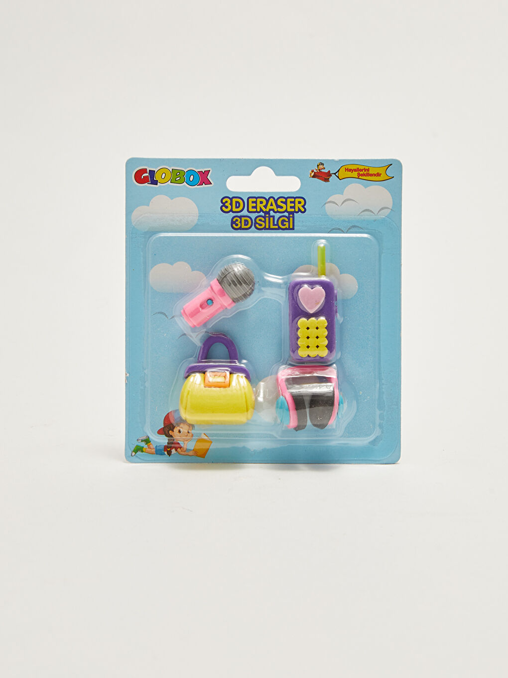 Globox Ensemble de 4 Gommes Figurées-5