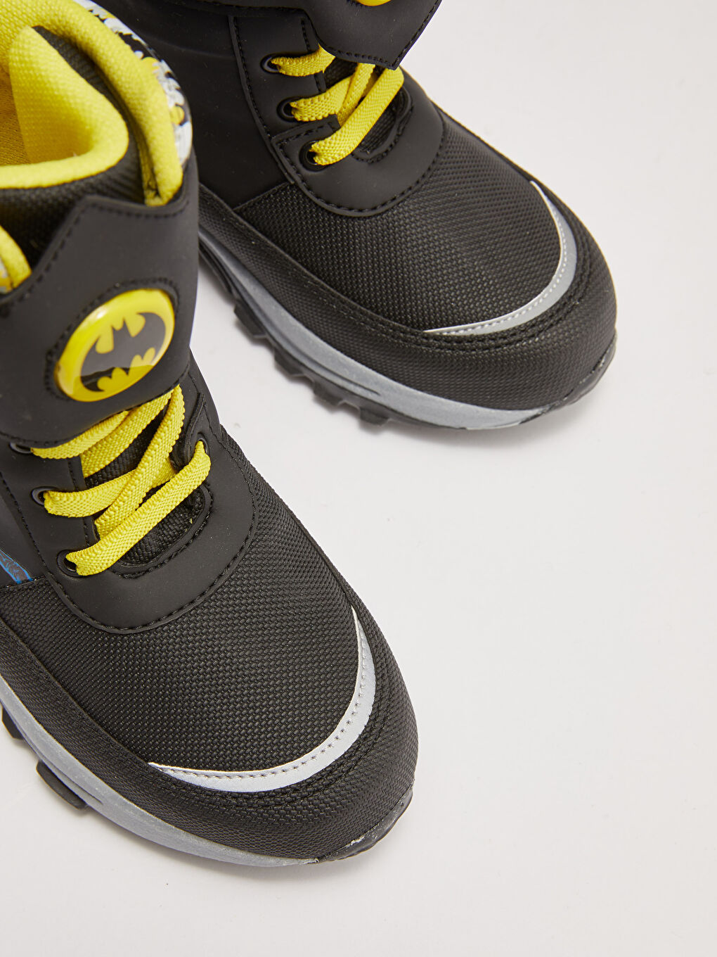 LCW STEPS Batman Licensed Lighted Velcro And Lace-Up Thick Sole Boys Snow Boots -W1LE71Z4-HUC