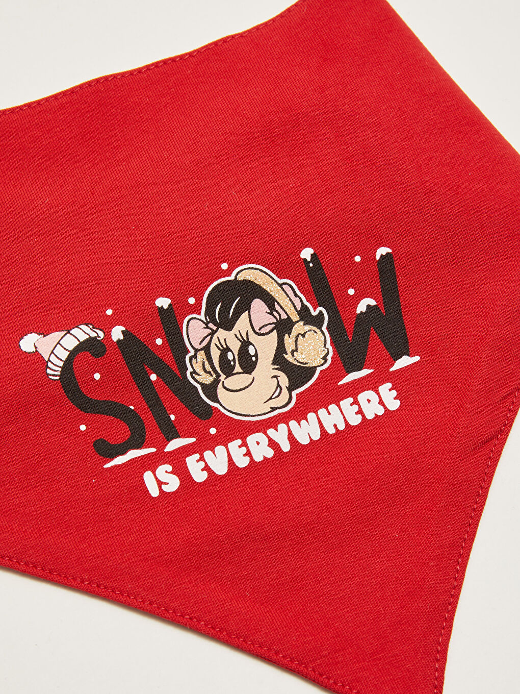 Nostalgic Monkey Printed Baby Girl Bib 2 Pack-3