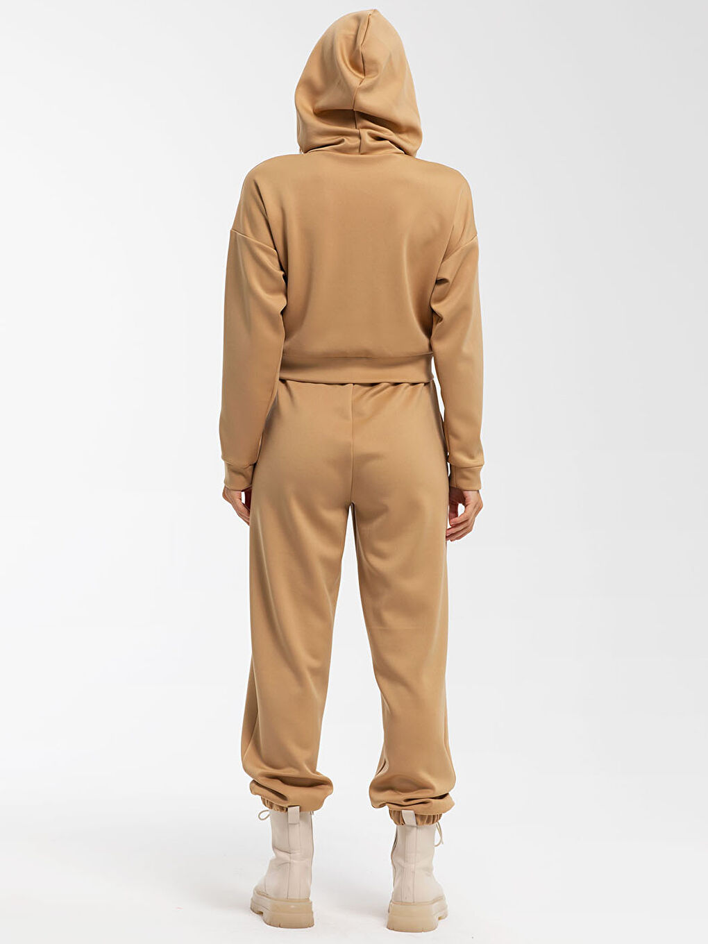 NİSAN TRİKO Elastic Waist Regular Pocket Detailed Women's Jogger Sweatpants -W1LF08Z8-JJL