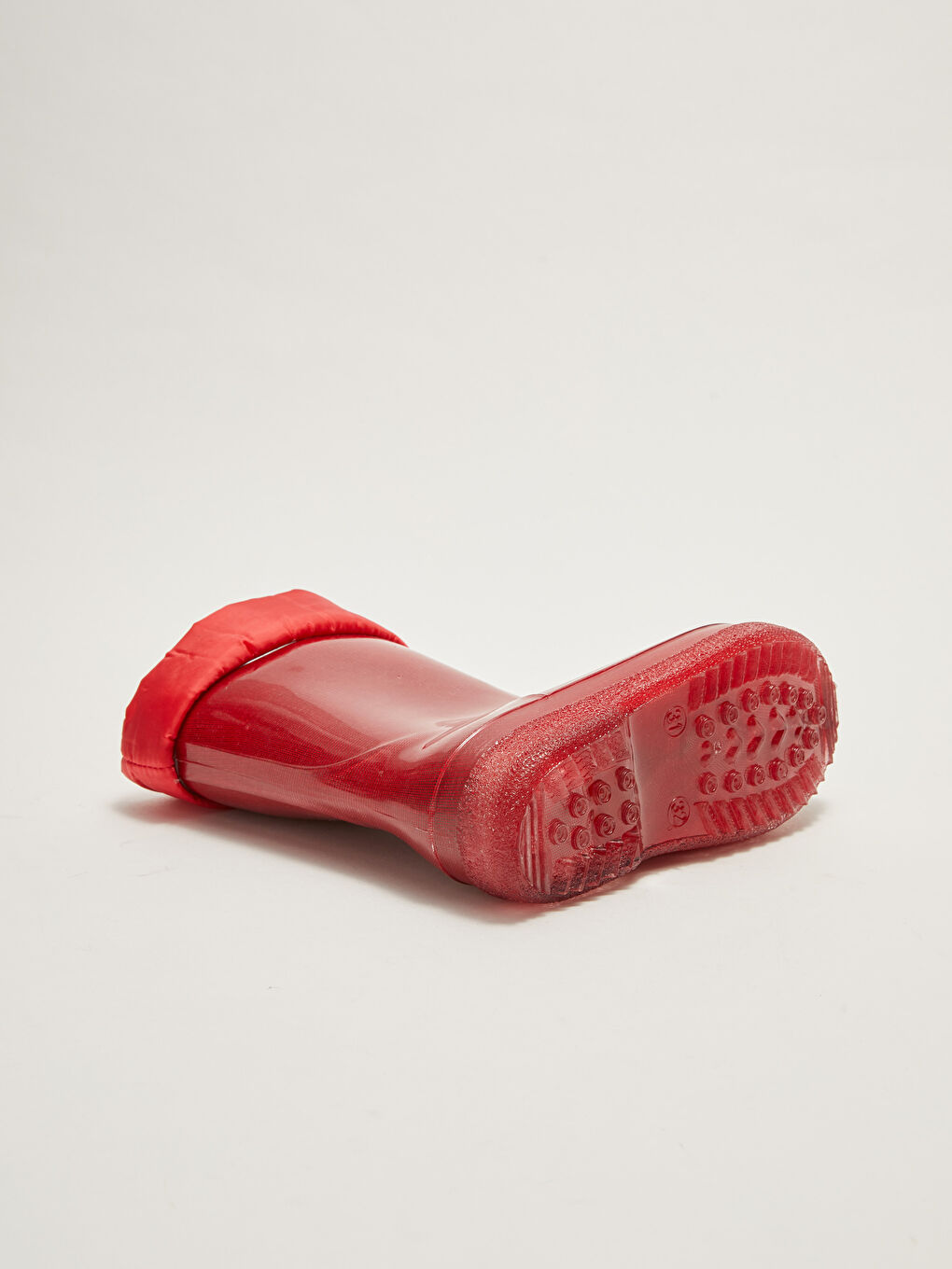 أحذية مطر للبنات بأربطة مرنة مضيئة-4