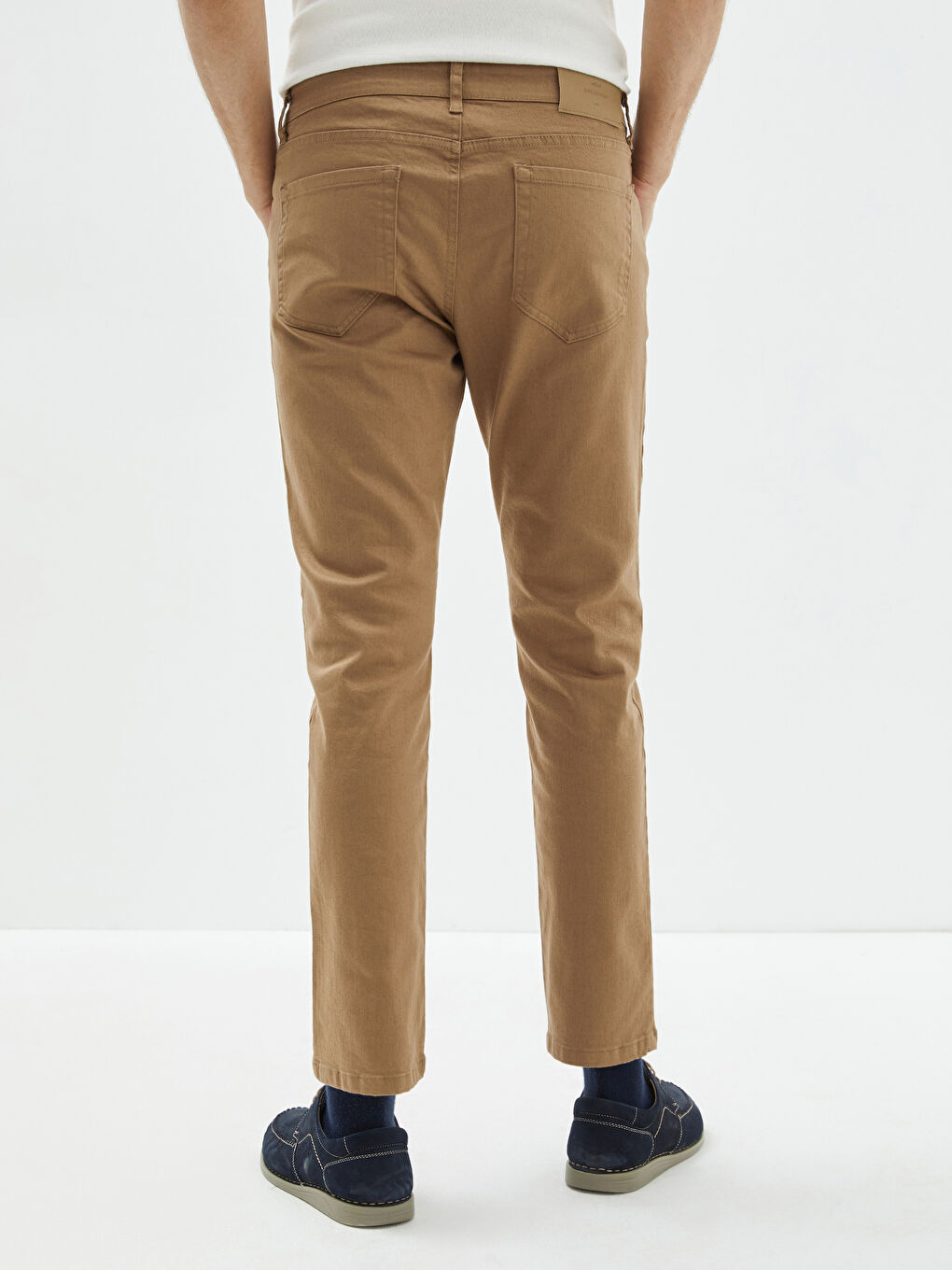 SOUTHBLUE Koyu Bej Slim Fit Erkek Pantolon - 4