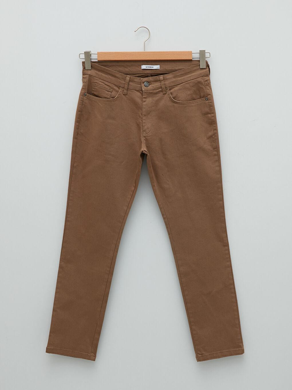 SOUTHBLUE Koyu Bej Slim Fit Erkek Pantolon - 5