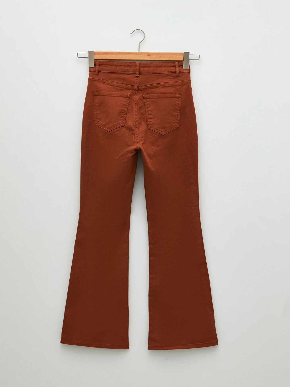 LCW Jeans جينز نسائي بوسط عالي وموديل المريخ واسع -W1LF87Z8-DJ4