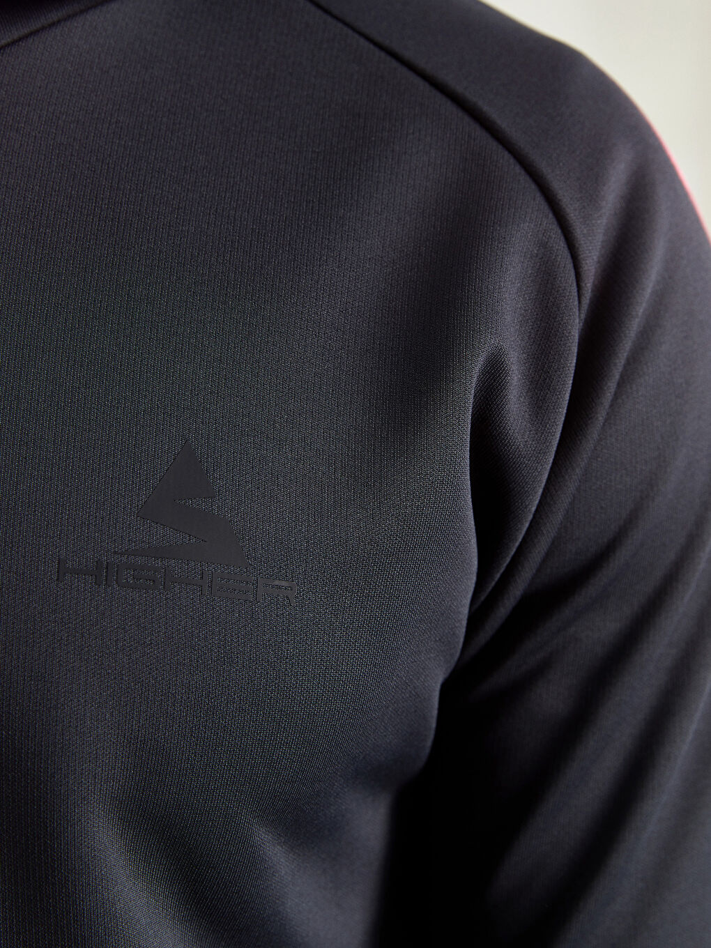 Lacivert Uzun Kollu Erkek Spor Hoodie-3