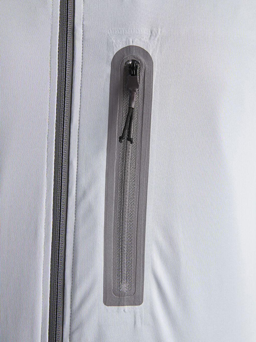 Gri Uzun Kollu Erkek Spor Hoodie-3