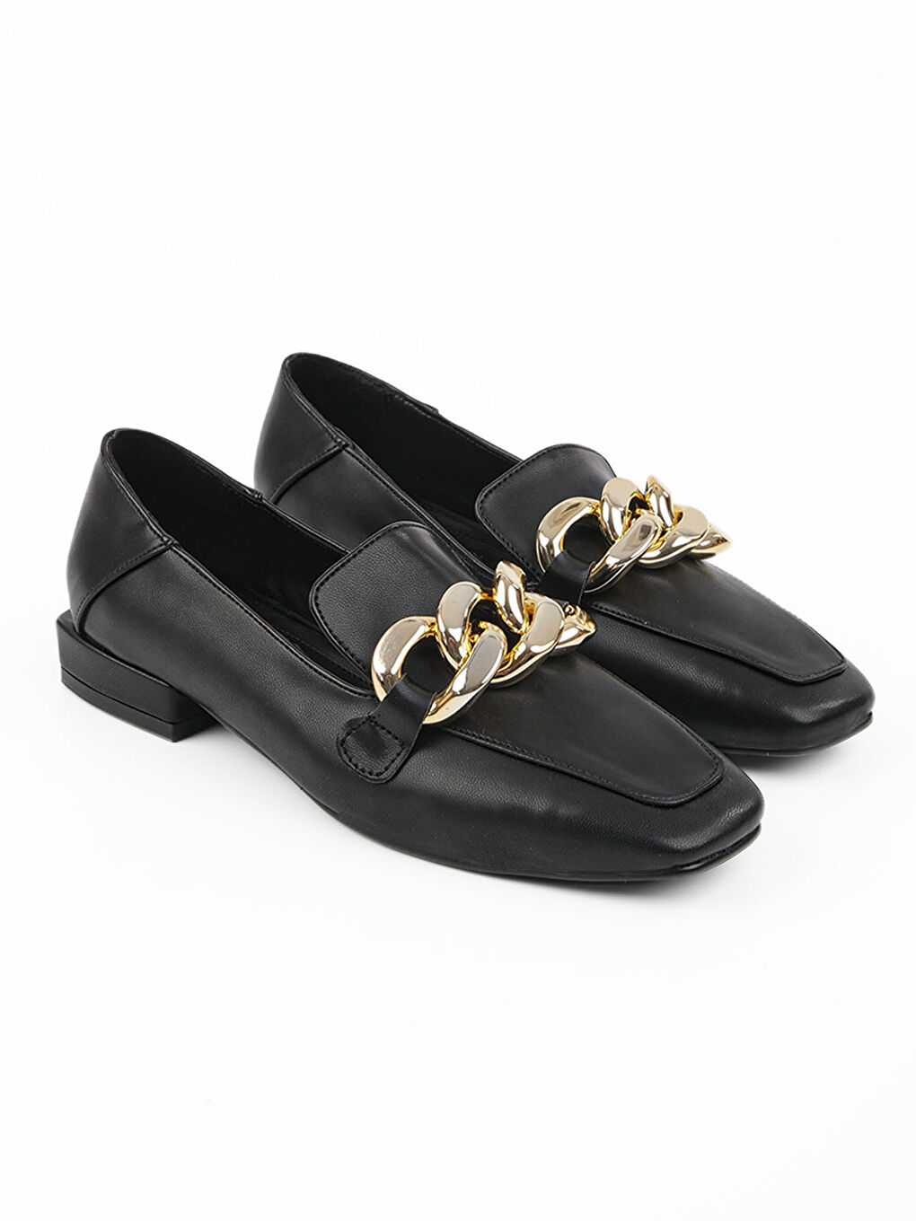 LCW STEPS Marjin Leather Look Appliqué Women's Classic Shoes -W1LG40Z8-HUR