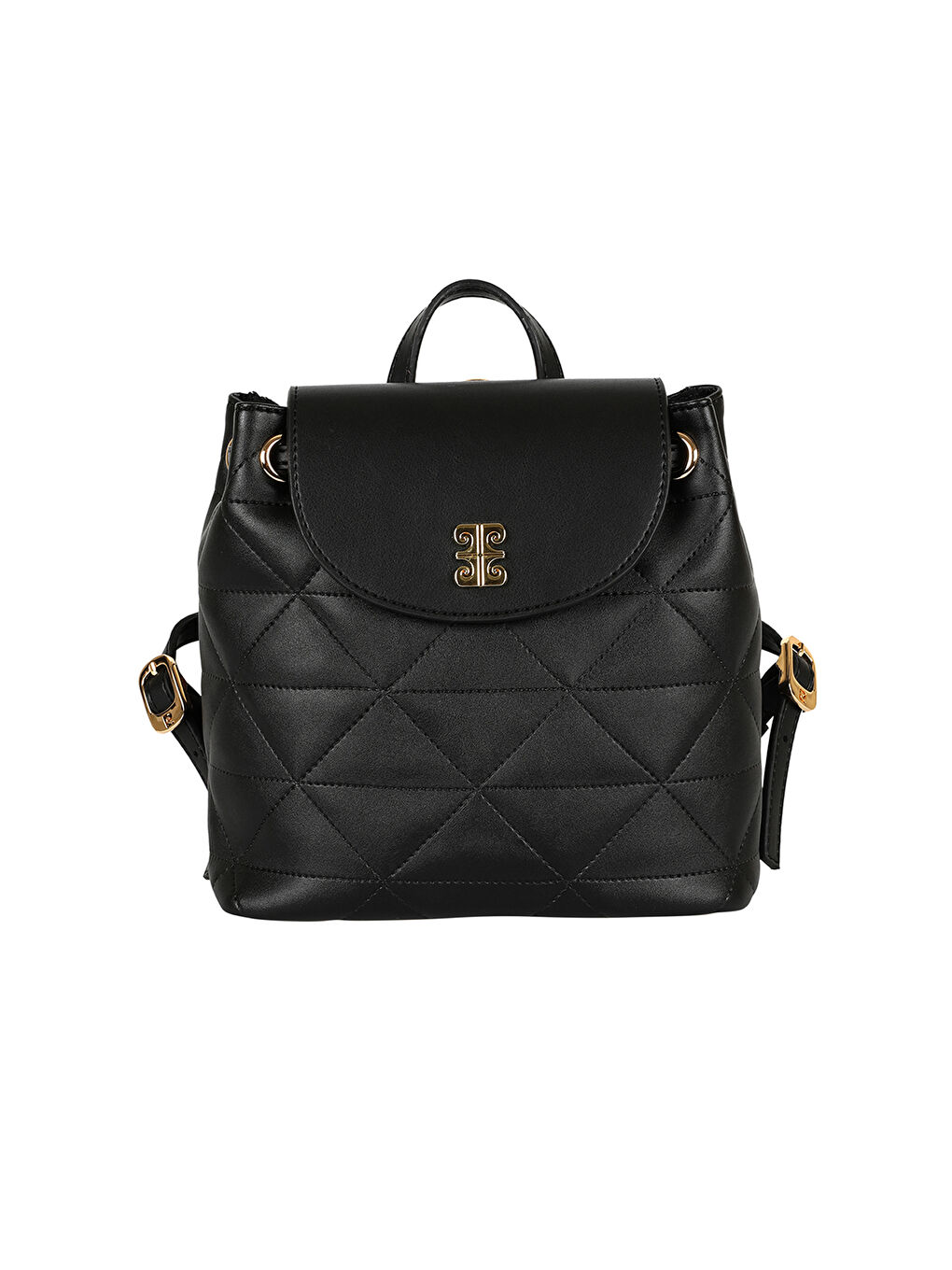 حقيبة ظهر للسيدات بحزام قابل للتعديل وغطاء