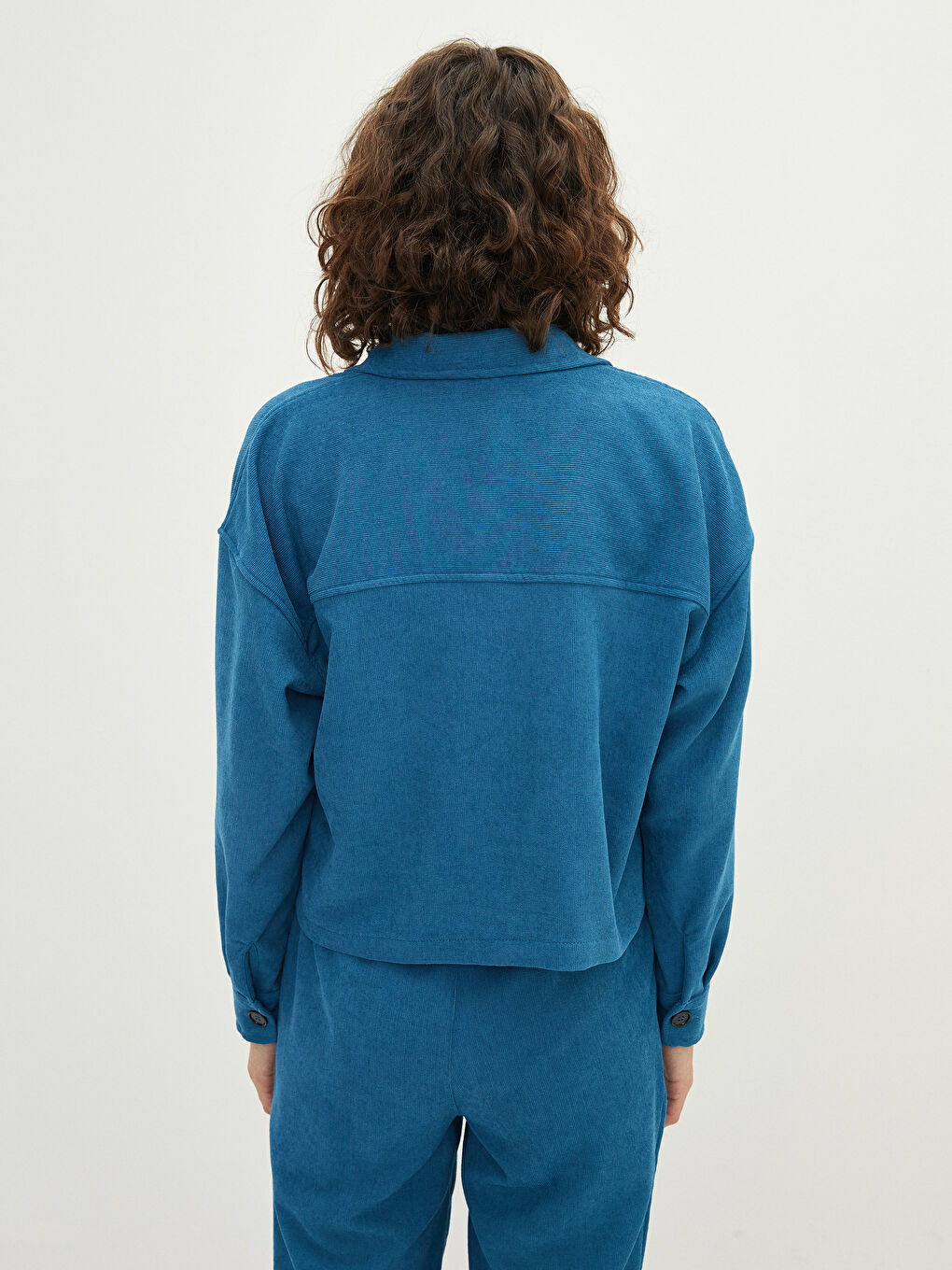 Žena PLAVA Natkošulja-3