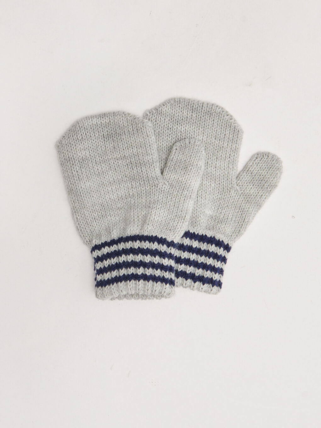 Striped Baby Boy Knitwear Gloves